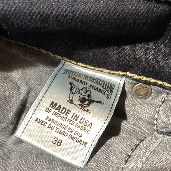 True Religion Relaxed Slim (GENO) 38W • 32L - Picture 5 of 11
